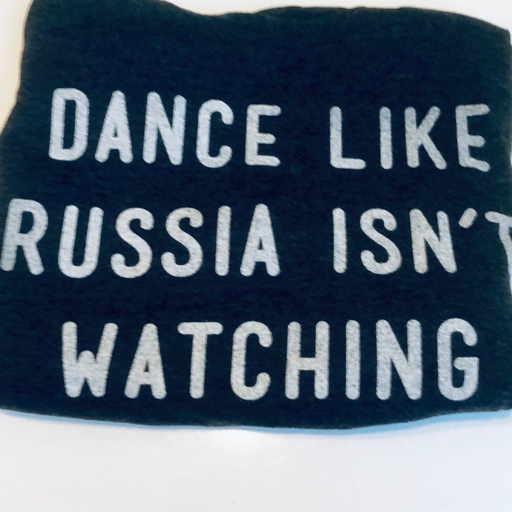 “Dance like Russia isn’t...” Lena Dunham tee shirt